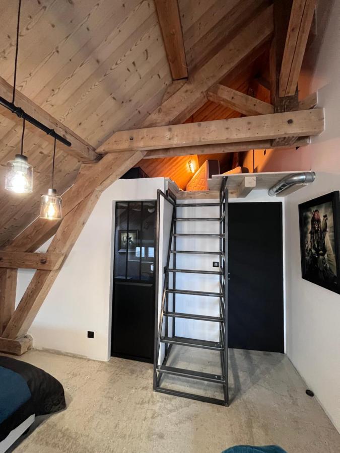 Refuges Sous Les Toits Bed & Breakfast บูร์-แซ็งต์-โมริซ ภายนอก รูปภาพ