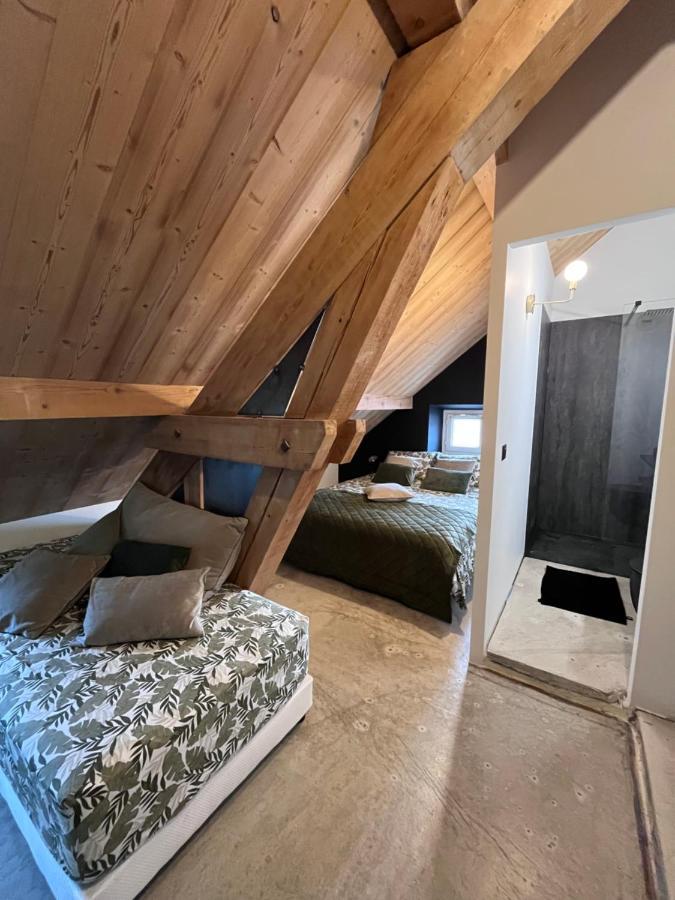 Refuges Sous Les Toits Bed & Breakfast บูร์-แซ็งต์-โมริซ ภายนอก รูปภาพ